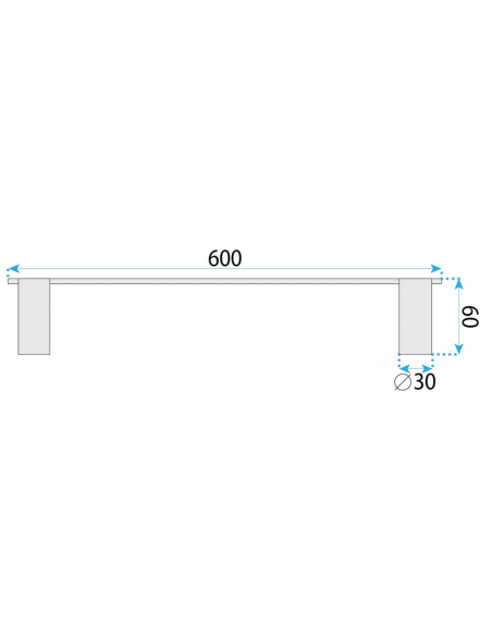 håndklædeholder håndklædestang badeværelse badeværelsesindretning badeværelsestilbehør