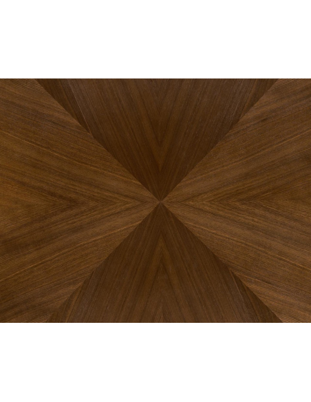 ovalt spisebord valnød træ moderne design