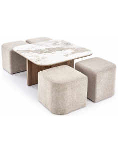 sofabord sten marmor træ moderne design 2