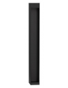LUMIX Udendørs bedlampe m/switch i aluminium H60 cm 12W LED - Mat sort