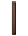 LUMIX Udendørs bedlampe m/switch i aluminium H60 cm 12W LED - Mat corten