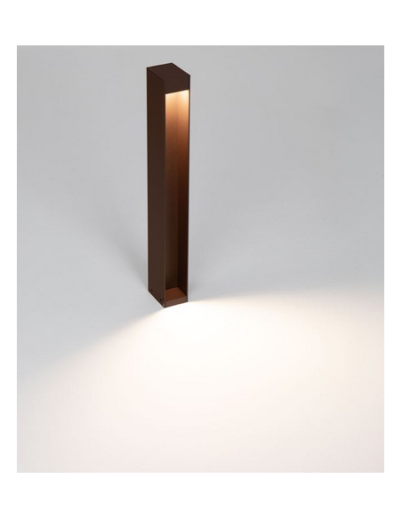 udendørs bedlamper led corten rustbrun rust brun udendørslamper udendørsbelysning havelamper
