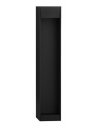 LUMIX Udendørs bedlampe m/switch i aluminium H35 cm 12W LED - Mat sort