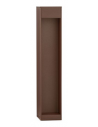 LUMIX Udendørs bedlampe m/switch i aluminium H35 cm 12W LED - Mat corten