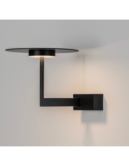 væglampe indendørs led sort stue soveværelse sengelampe moderne design