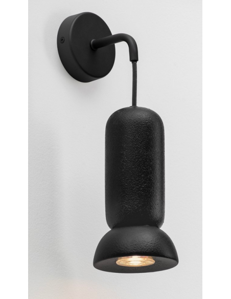 væglampe indendørs led sort stue soveværelse sengelampe moderne design