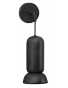 PARLO Væglampe i keramik og stål H36 cm 1 x GU10 LED - Sort struktur