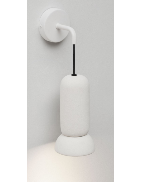 væglampe indendørs led hvid stue soveværelse sengelampe moderne design