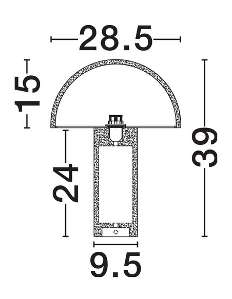 bordlampe moderne design led