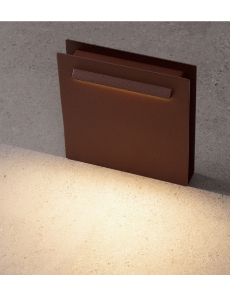udendørs bedlamper led corten brun rust rustbrun udendørslamper udendørsbelysning havelamper