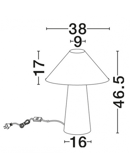 bordlampe moderne design led