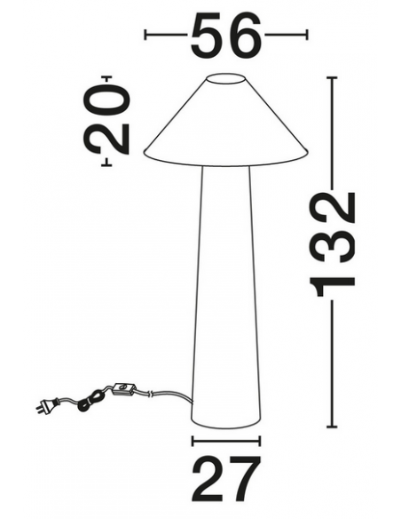 gulvlampe moderne design