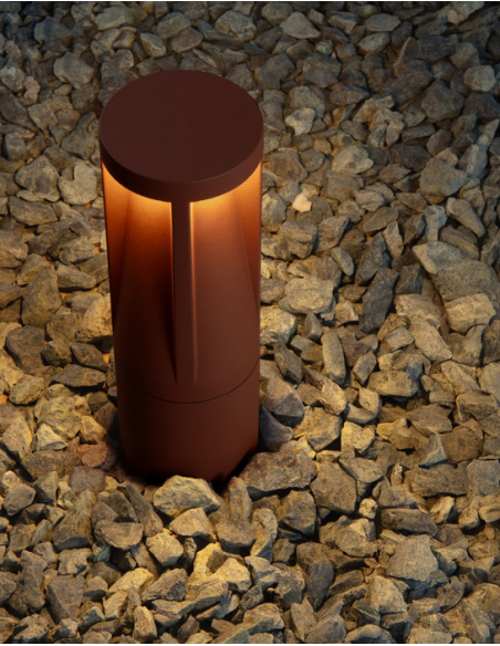 udendørs bedlamper led corten rustbrun rust brun udendørslamper udendørsbelysning havelamper