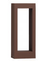 DOLIX Udendørs bedlampe i aluminium H30 cm 7W LED - Mat corten
