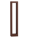 DOLIX Udendørs bedlampe i aluminium H60 cm 7W LED - Mat corten