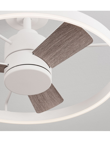 loftventilator restaurant cafe soveværelse ventilator med lys lampe