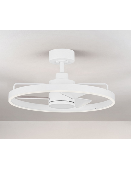 loftventilator restaurant cafe soveværelse ventilator med lys lampe