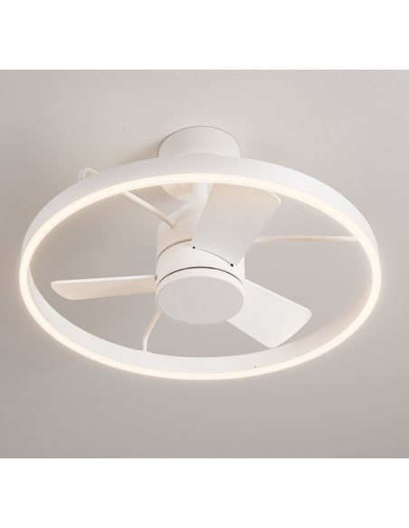 loftventilator restaurant cafe soveværelse ventilator med lys lampe