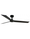 CRUISER Loftventilator i aluminium Ø128 cm - Mat sort