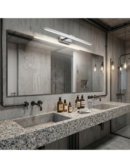 væglampe badeværelseslampe moderne design led soveværelse spejl