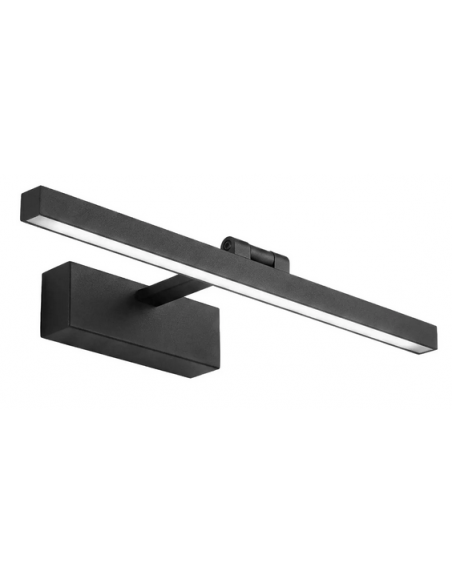 væglampe badeværelseslampe moderne design led soveværelse spejl sort