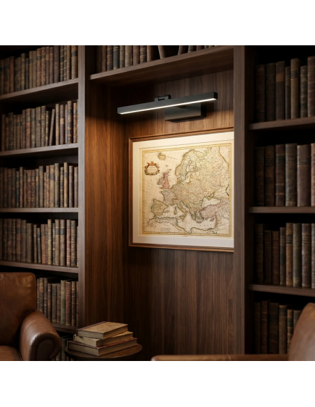 væglampe badeværelseslampe moderne design led soveværelse spejl sort