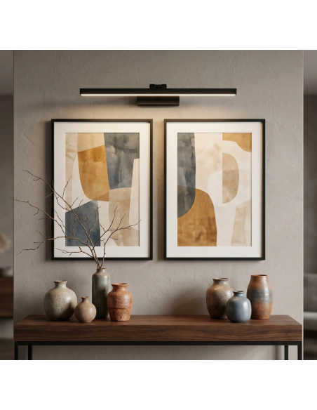 væglampe badeværelseslampe moderne design led soveværelse spejl sort