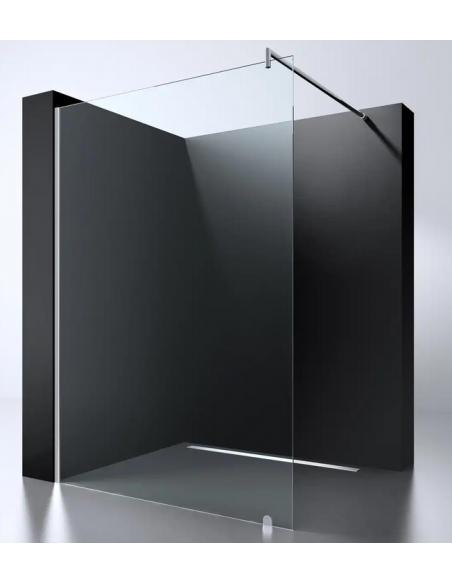 brusevæg moderne badeværelse brusehjørne glas