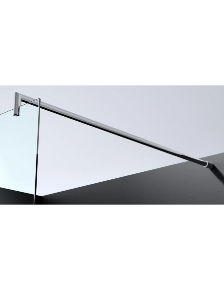brusevæg moderne badeværelse brusehjørne glas