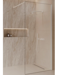 brusevæg moderne badeværelse brusehjørne glas