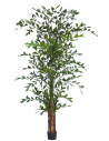 Stort kunstigt deluxe Fishtail træ H300 cm