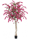 Stort kunstigt deluxe Bougainvillea træ H300 cm - Pink
