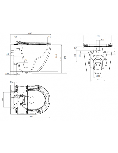 væghængt toilet grøn mat blank skinnende badeværelse indretning design