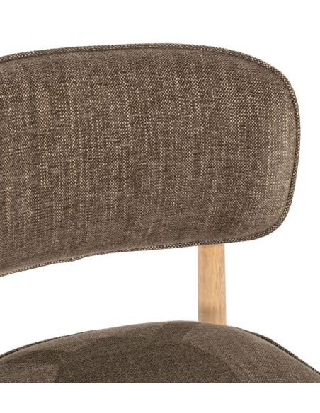 spisebordsstol moderne stof eg træ egetræ design uden armlæn