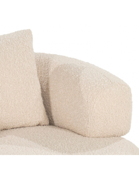 lænestol loungestol moderne nordisk design skandinavisk boucle stof