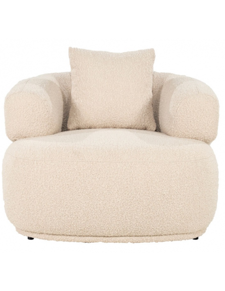 lænestol loungestol moderne nordisk design skandinavisk boucle stof