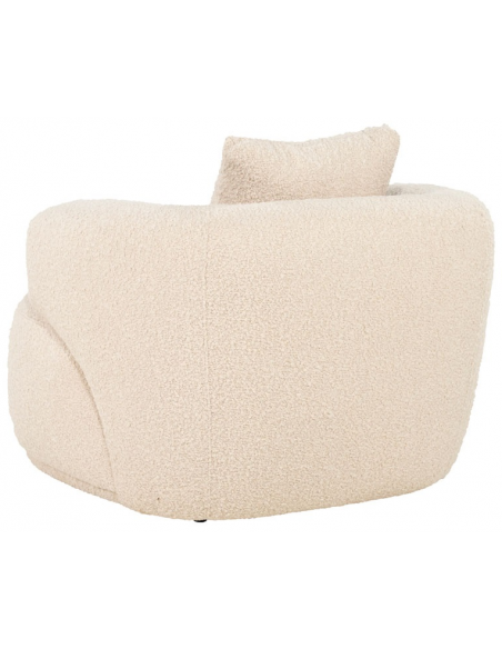 lænestol loungestol moderne nordisk design skandinavisk boucle stof