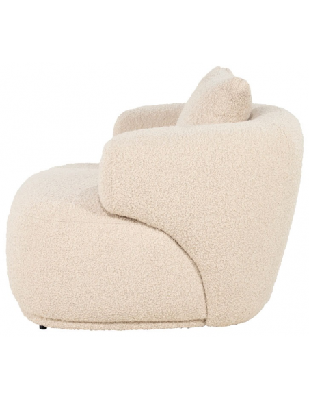 lænestol loungestol moderne nordisk design skandinavisk boucle stof