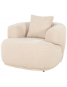 KODA Lænestol i bouclé polyester B97 x D96 cm - Beige