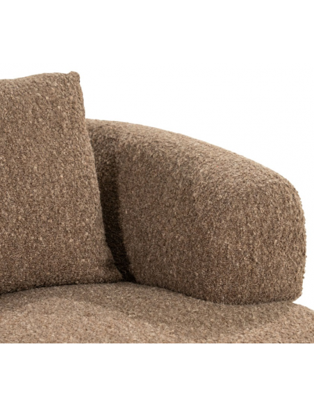 lænestol loungestol moderne nordisk design skandinavisk boucle stof
