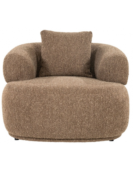 lænestol loungestol moderne nordisk design skandinavisk boucle stof