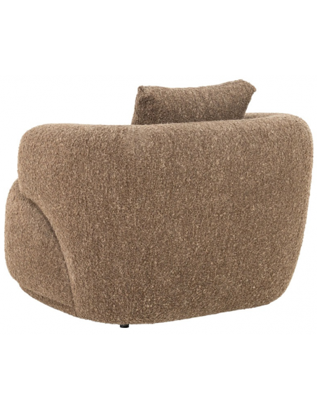 lænestol loungestol moderne nordisk design skandinavisk boucle stof