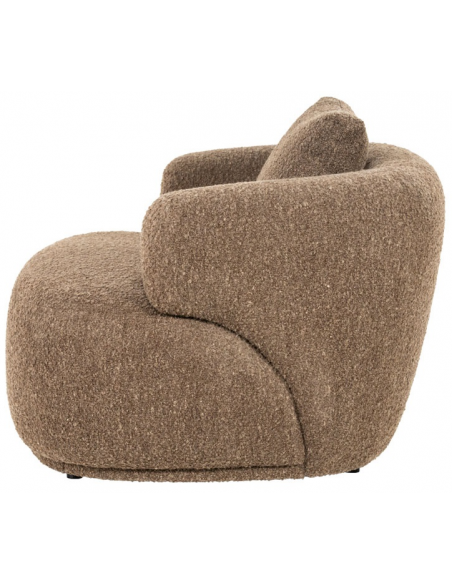 lænestol loungestol moderne nordisk design skandinavisk boucle stof