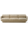 NANAE 3-personers sofa i harmolan B243 x 91 cm - Beige