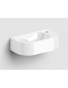 håndvask moderne design badeværelsesindretning badeværelsesrenovering lille gæstetoilet