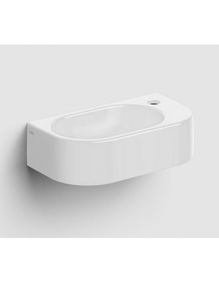 håndvask moderne design badeværelsesindretning badeværelsesrenovering lille gæstetoilet