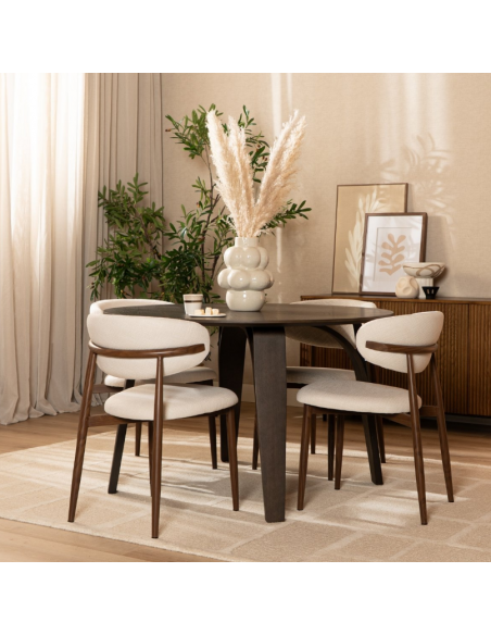 spisebordsstol moderne design stof restaurantindretning cafeindretning skandinavisk