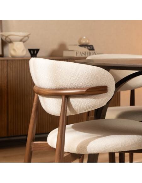 spisebordsstol moderne design stof restaurantindretning cafeindretning skandinavisk