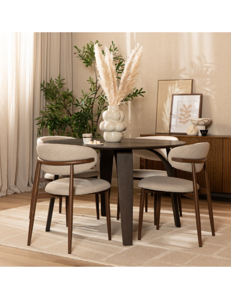 spisebordsstol moderne design stof restaurantindretning cafeindretning skandinavisk