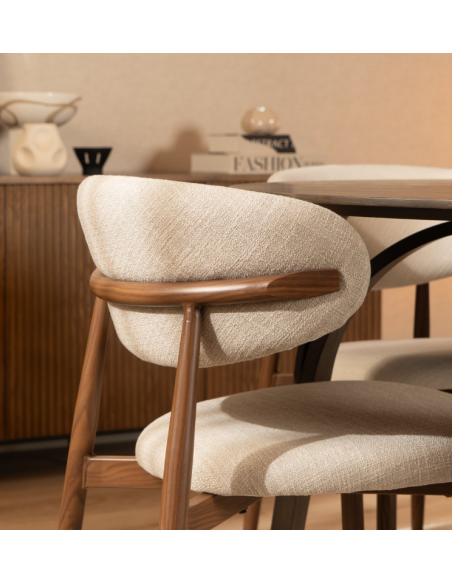 spisebordsstol moderne design stof restaurantindretning cafeindretning skandinavisk
